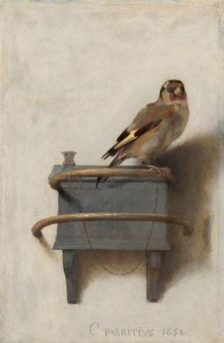The Goldfinch - Carel Fabritius oil painting